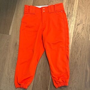 Bright Orange Women's Softball Pants